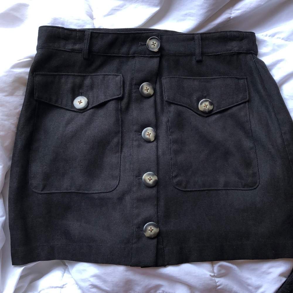 Black skirt